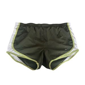NIKE Women’s Olive Green Dri - Fit Running Shorts